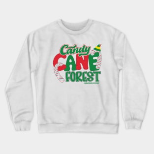 Candy Cane Forest, Elf ©GraphicLoveShop Crewneck Sweatshirt